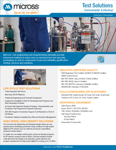 Test Solutions Flyer