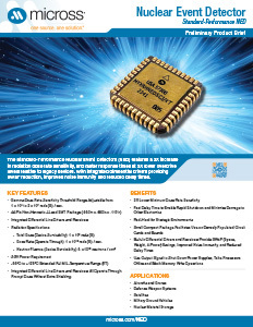 Standard-Performance NED Preliminary Product Brief